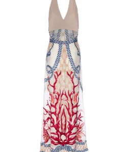 Annie's X Alice Temperley's Archive Coral Dress ANNIE'S X ALICE TEMPERLEY ARCHIVE