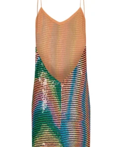 Ashish Sequin Mini Trippy Dress