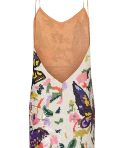 Ashish Sequin Butterfly Mini Dress