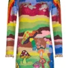 Ashish Rainbow Magic Mushroom Dress