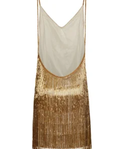 Javier Osorio Athena Gold Dress