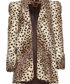 Annie's Archive 1970's Biba Faux Leopard Plush Swing Jacket. Rent: £645/Day