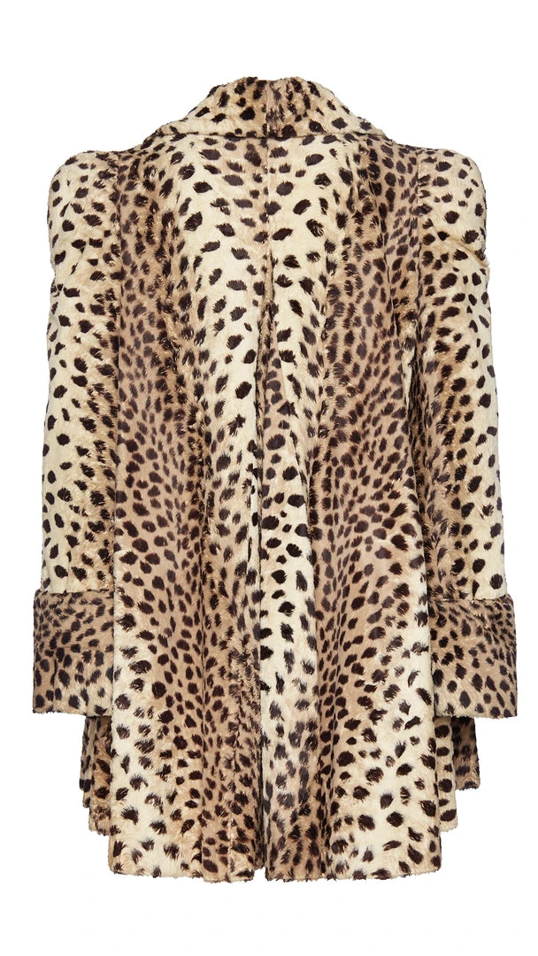 Annie's Archive 1970's Biba Faux Leopard Plush Swing Jacket. Rent: £645/Day 8 Annie's Archive 1970's Biba Faux Leopard Plush Swing Jacket. Rent: £645/Day