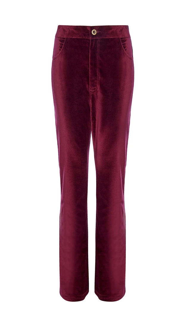 Wrong Generation The Straight Trousers - Burgundy 3 Wrong Generation The Straight Trousers - Burgundy