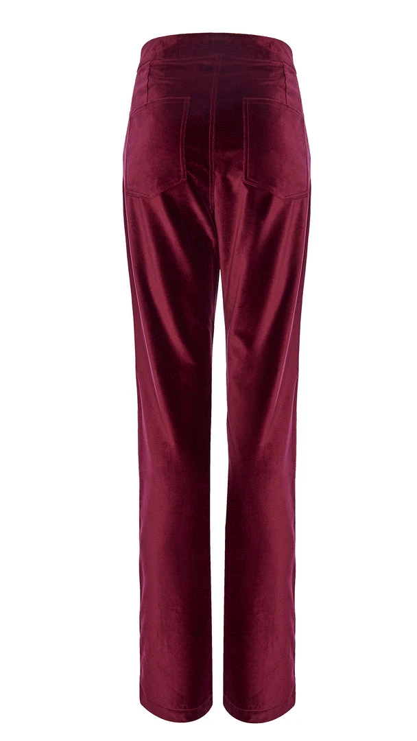 Wrong Generation The Straight Trousers - Burgundy 5 Wrong Generation The Straight Trousers - Burgundy