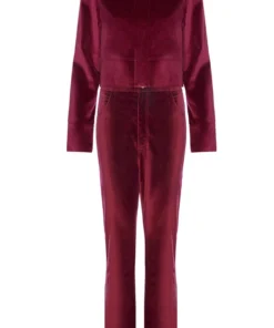 Wrong Generation The Straight Trousers - Burgundy