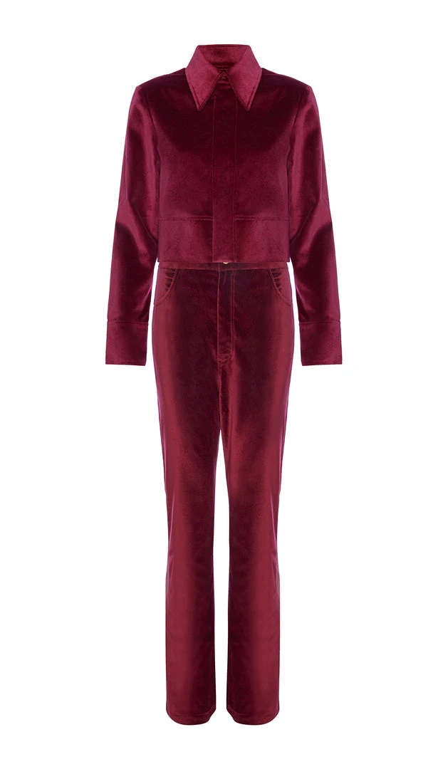 Wrong Generation The Straight Trousers - Burgundy 4 Wrong Generation The Straight Trousers - Burgundy