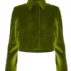 Wrong Generation The Cropped Jacket-Green