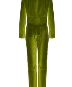 Wrong Generation The Cropped Jacket-Green