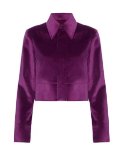 Wrong Generation The Cropped Jacket - Magenta