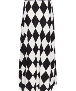 RIXO Brandy Diamond Skirt