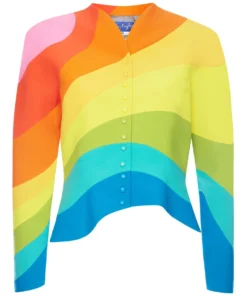 Annie's Archive 1990's Thierry Mugler Rainbow Jacket. Rent: £3000/Day