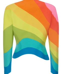 Annie's Archive 1990's Thierry Mugler Rainbow Jacket. Rent: £3000/Day