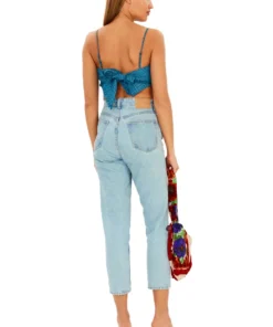 Area Handkerchief Ombre Bandeau Top