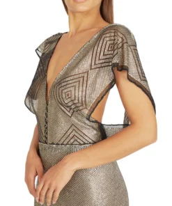 Annie's Archive 1920's Silver Egyptian Gown