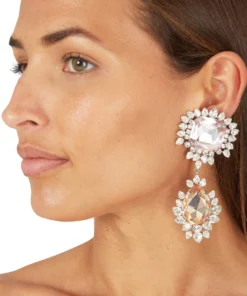 Annie's Ibiza Rose And Champagne Earrings
