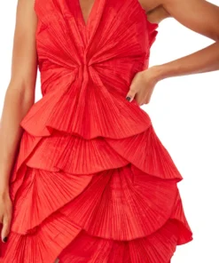 Annie's Archive 80's Red Pleated Mini Dress. Rent: £75/Day 10 Annie's Archive 80's Red Pleated Mini Dress. Rent: £75/Day