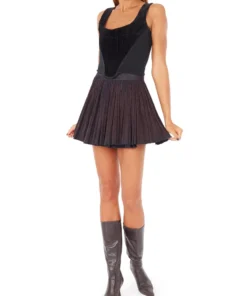 Annie's Archive 1980s Vivienne Westwood Red Label Black Velvet Corset. Rent: £150/Day