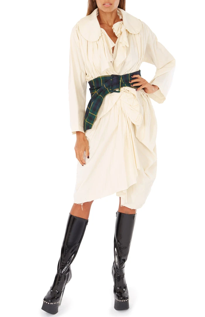 Annie's Archive 2006 Spring/Summer Rei Kawakubo For Comme Des Garçons Calico Coat. Rent: £160/Day 4 Annie's Archive 2006 Spring/Summer Rei Kawakubo For Comme Des Garçons Calico Coat. Rent: £160/Day