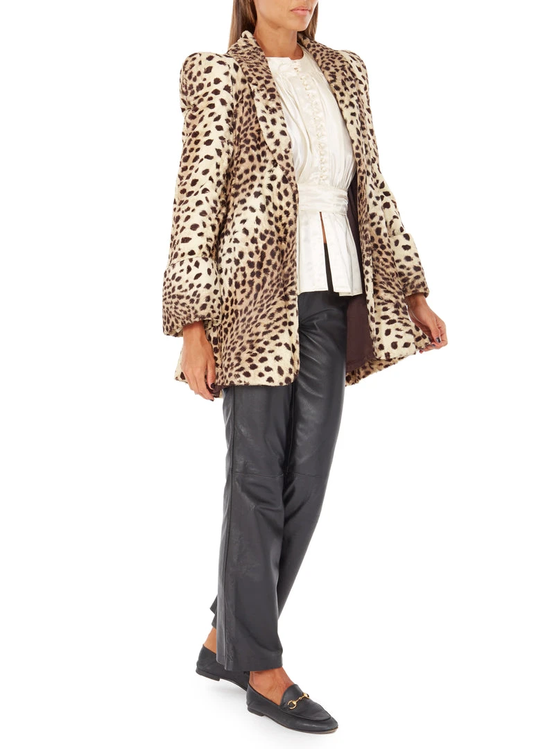 Annie's Archive 1970's Biba Faux Leopard Plush Swing Jacket. Rent: £645/Day 6 Annie's Archive 1970's Biba Faux Leopard Plush Swing Jacket. Rent: £645/Day
