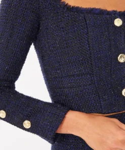 Silvia Astore Sophie Mini Jacket- Sapphire