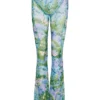 Richard Quinn Monet Mesh Flared Pants