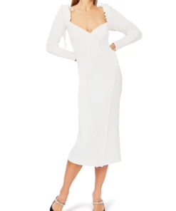 Georgia Hardinge Blaze Ivory Dress