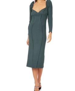 Georgia Hardinge Blaze Bottle Green Dress