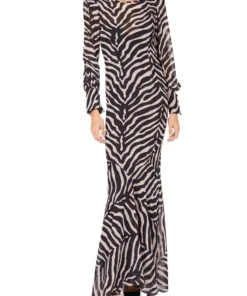 De La Vali Rio Zebra Dress