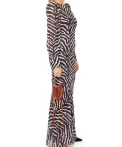 De La Vali Rio Zebra Dress