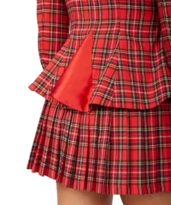 Amuse Bouche Tartan Red Jacket