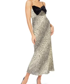 RIXO Leanna Antelope Dress