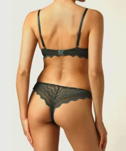 Coco De Mer Muse Margot Forest Plunge Bra