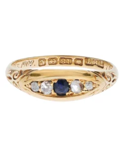 Olivia Madigan-Shea Antique Sapphire Ring