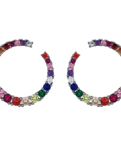 TALITA LONDON Round Scale Earrings