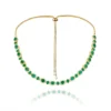 Opuline Lynn Green Onyx Choker