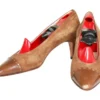 Annie's Archive 1980s Chanel Chestnut Two-Tone Suede Pumps