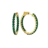 TALITA LONDON India Hoops - Green