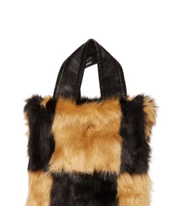 Stand Studio Lucille Bag- Black/Brown Check ACCESSORIES