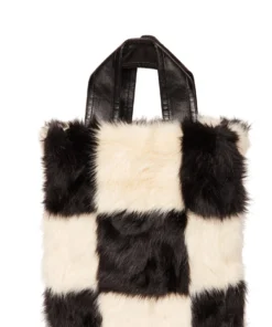 Stand Studio ACCESSORIES Leia Bag- Black/White Check