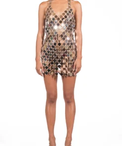 Claudia Pink Silver Valentina Dress - Pre Order