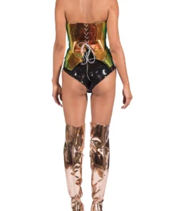 Jack Irving Iridescent Green And Orange 2 Set