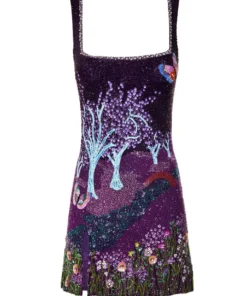 Annie's X Clio Peppiatt Purple Eden Dress