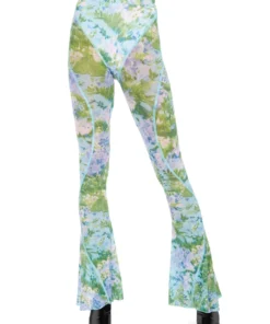 Richard Quinn Monet Mesh Flared Pants