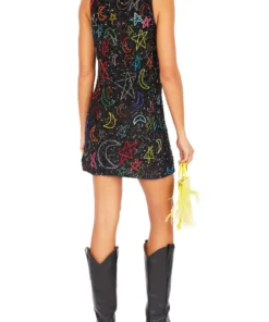 Ashish Black Magic Mini Dress 14 Ashish Black Magic Mini Dress