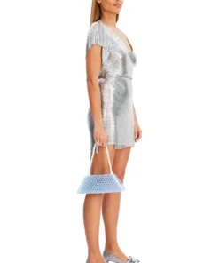 Isabel Moore Aura Dress - Silver