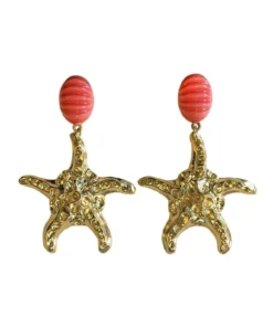 RIXO KRISTINA Gold Plated Starfish