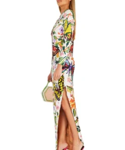 Ashish Long Sequin Butterfly Gown