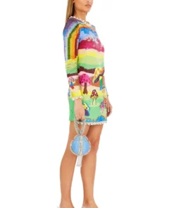 Ashish Rainbow Magic Mushroom Dress