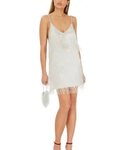 Javier Osorio Athena Silver Dress